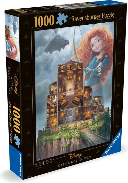 Produktbild Ravensburger Puzzle 12000263 - Merida - 1000 Teile Disney Castle Collection Puzzle für Erwachsene (1000 Teile)