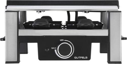 Produktbild Gutfels 4-Pfännchen-Raclette RACLETTE 4010 Für bis zu 4 Personen Antihaftbeschichtung Wendeplatte S