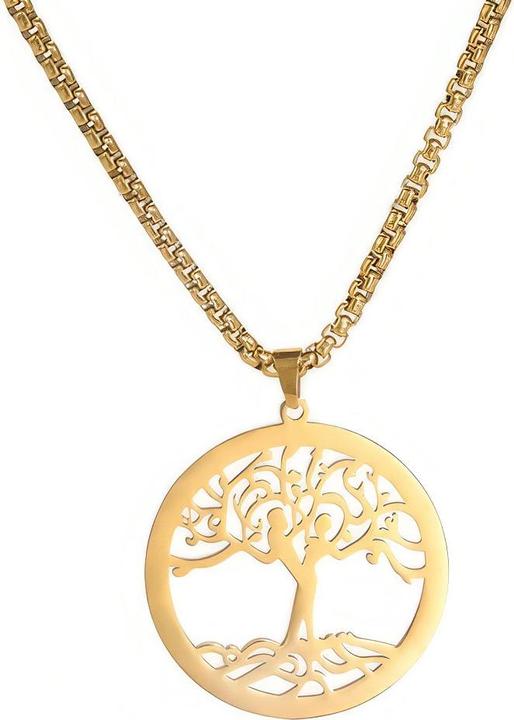 Actual product image Perlstein Tree of life 2 souls necklace