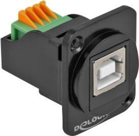 Produktbild Delock USB B — D-Terminal (0.03 m, USB)