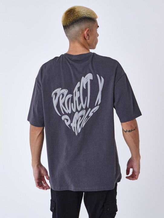 Actual product image Project X Paris T-shirt heart of (S)