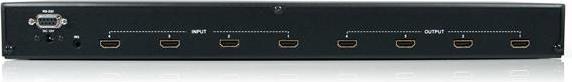 Produktbild StarTech com HDMI Matrix Video Switch mit Audio und RS232 - Umschalter 4:4 - 1920x1080, AV-Matrix-Um