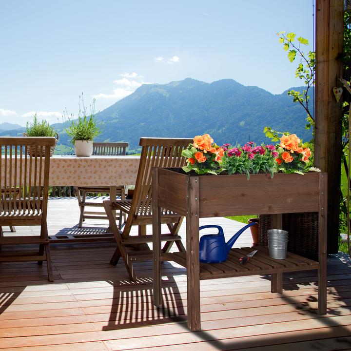 Actual product image Relaxdays Raised bed