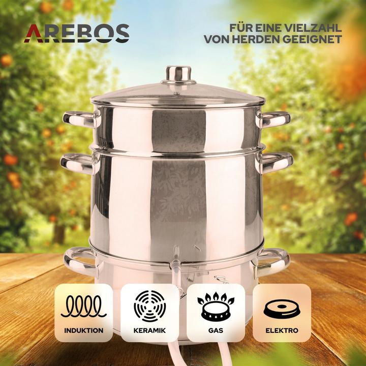 Produktbild Arebos Dampfentsafter