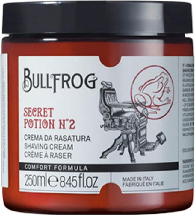 Actual product image Bullfrog Shaving Cream Secret Potion N°2 (250 ml, Shaving cream)