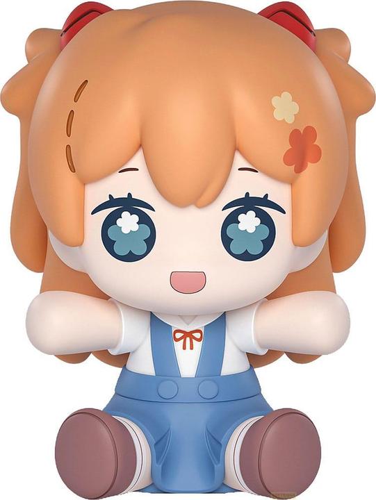 Actual product image Good Smile Company Rebuild of Evangelion Huggy Good Smile Chibi Figure Asuka Shikinami Langley: School Uniform Ver. 6