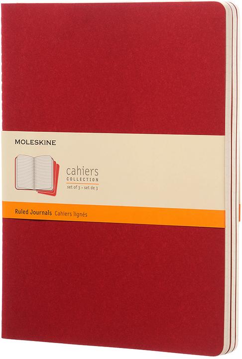 Actual product image Moleskine Notebooks Cahier (A5, Special ruling, Soft cover)