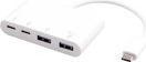 Actual product image eSTUFF USB-C hub (USB-C, 4 Ports)