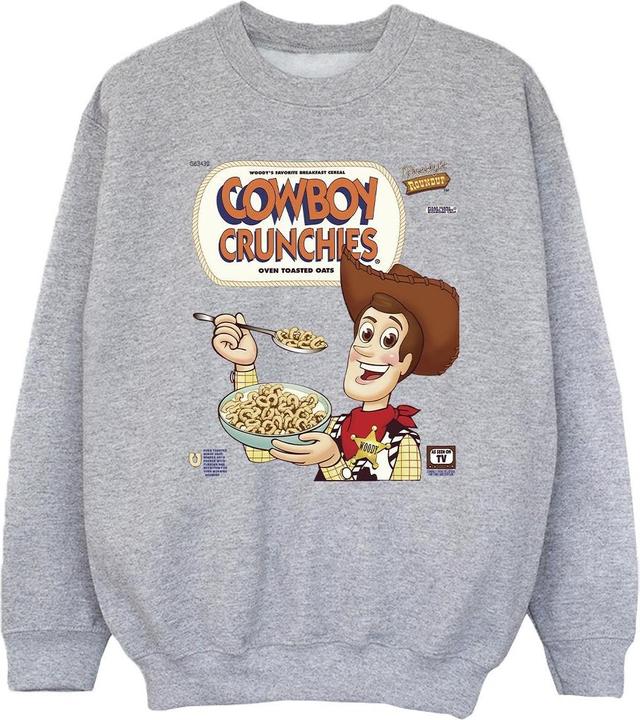 Actual product image Disney Girls Toy Story Woody Cowboy Crunchies Sweatshirt (152, 158)