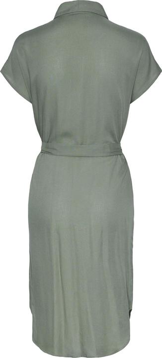 Actual product image Pieces Print blouse dress (S)