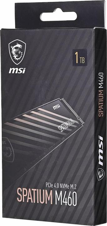 Productafbeelding MSI Spatium M460 (1000 GB, M.2 2280)