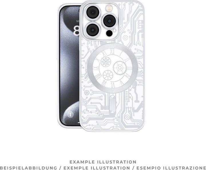 Produktbild prio elegante Handyhülle MAG für iPhone 12 mini silber (Apple iPhone 12 mini)