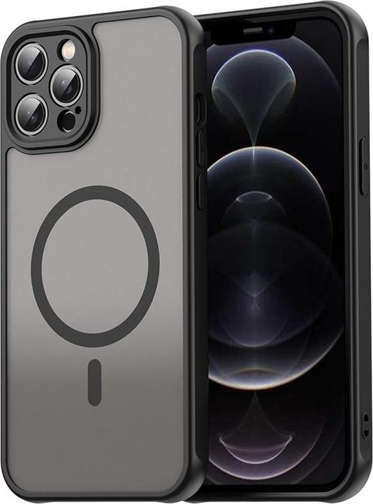 Actual product image Techsuit - HaloFrost II MagSafe - iPhone 12 Pro Max - Black (Apple iPhone 12 Pro Max)