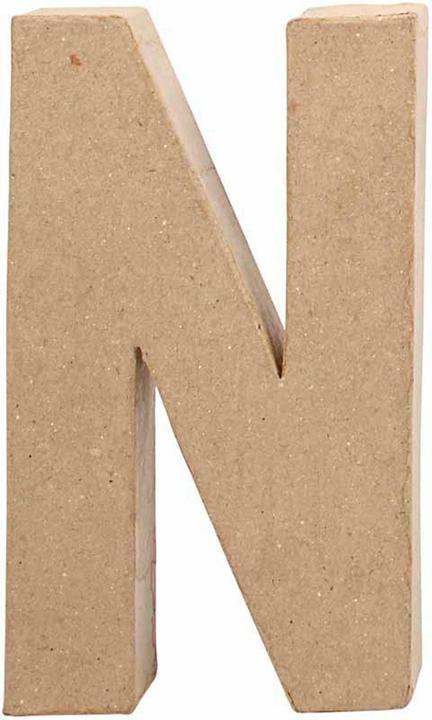 Creativ Company Lettre N en carton 20,2 cm