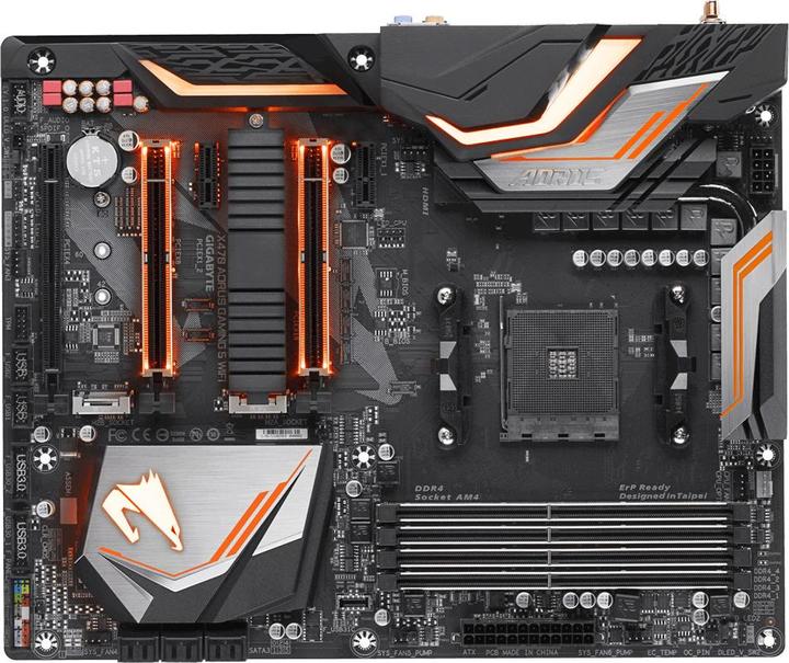 Produktbild Gigabyte X470 Aorus Gaming 5 WiFi (AM4, AMD X470, ATX)