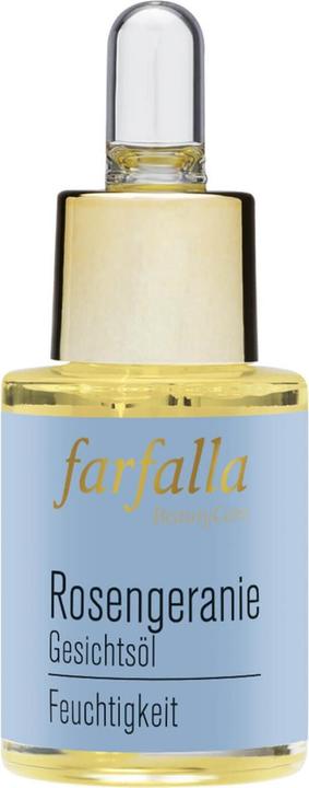 Image du produit Farfalla Huile visage hydratante Rosengeranie huile (15 ml, Huile visage)