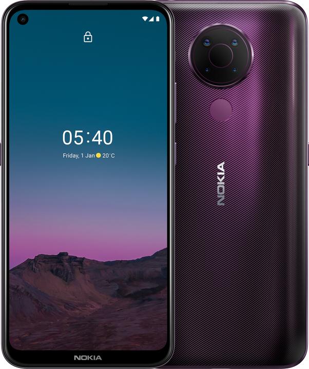 Immagine prodotto Nokia 5.4 (128 GB, Imbrunire, 6.39", Doppia SIM + SD, 48 Mpx, 4G)