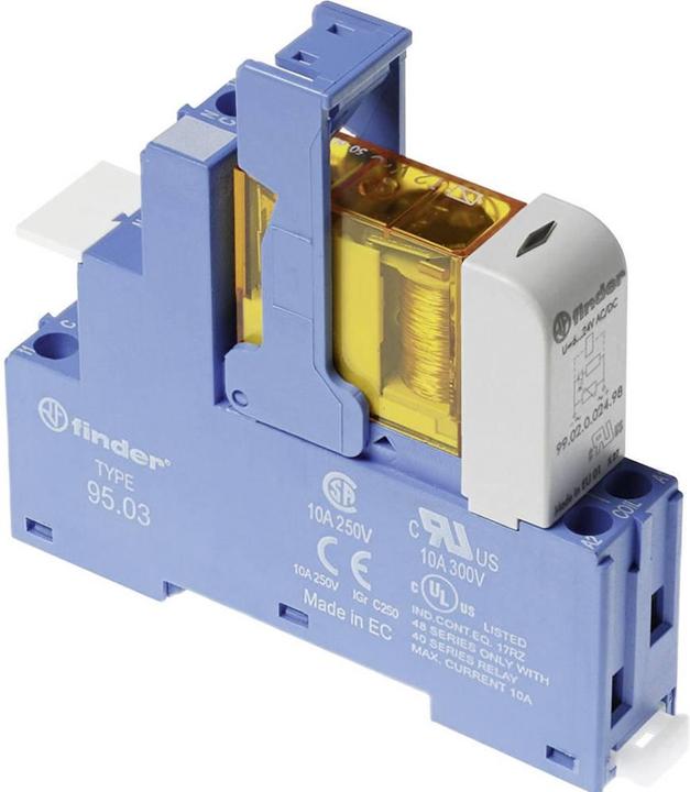 Produktbild Finder 48.31.8.230.0060 Relaisbaustein Nennspannung: 230 V/AC Schaltstrom (max.)