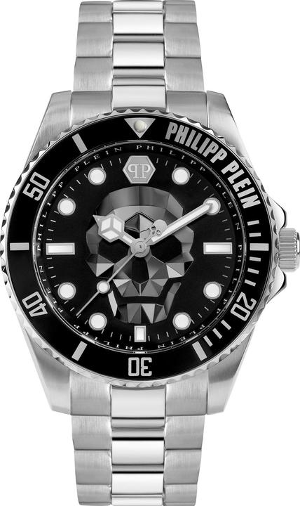 Immagine prodotto Philipp Plein PWOAA0522 The $kull Diver 44mm 10ATM (Orologio da polso analogico, 44 mm)