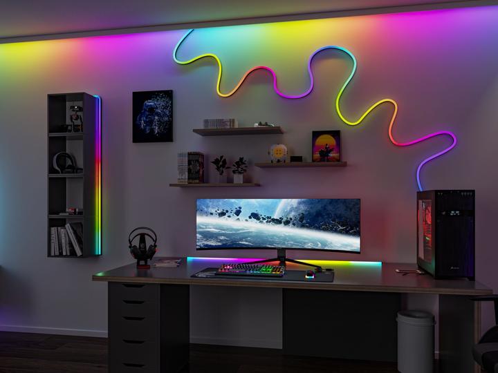 Actual product image Paulmann EntertainLED Hose Black Neon (RGB, 150 cm, Indoor)