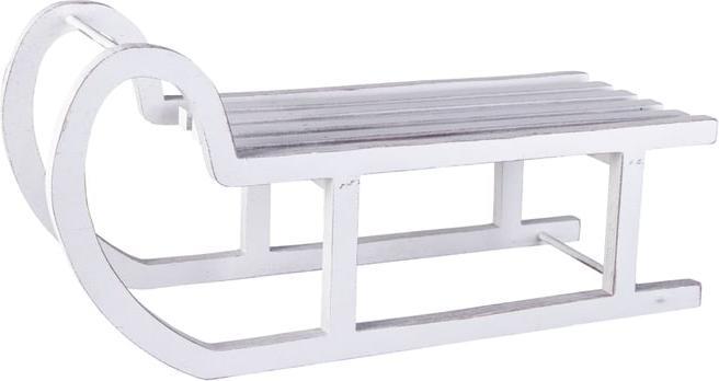 Produktbild MICA Living Deko-Schlitten - aus Holz - 40 x 15 x 18 cm