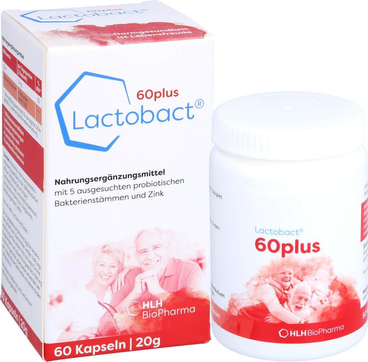Immagine prodotto Lactobact Capsula 60plus (60 Pezzo/i, Pillole, 21 g)
