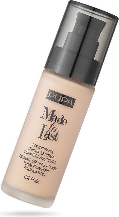 Actual product image Pupa Milano Pupa MADE TO LAST FOUNDATION Porcelain (010)