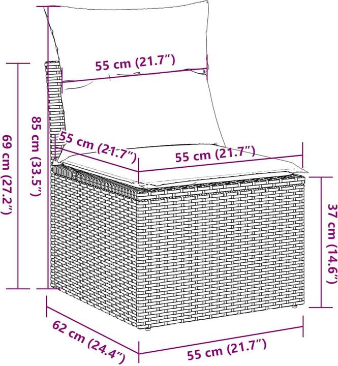 Actual product image VidaXL Wilmont