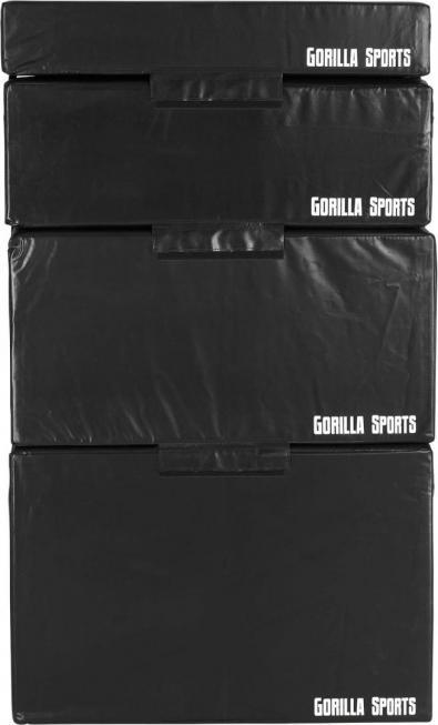 Actual product image Gorilla Sports Soft Jump Box