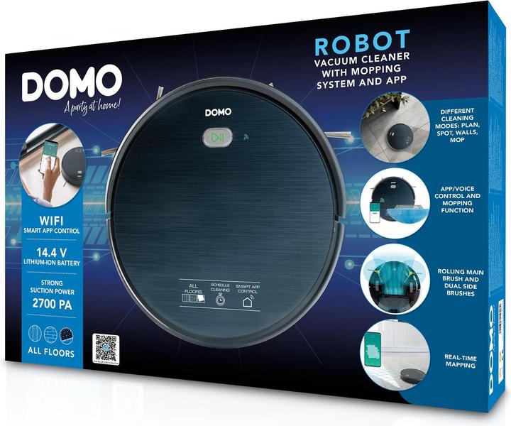 Actual product image Domo DO7296S (Vacuum mopping robot)