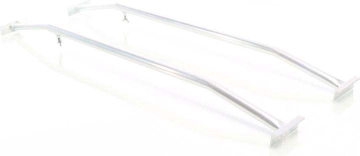 Produktbild XPOtool 2x Flachplanenbügel Anhänger 100-145 cm verstellbar Aluminium Flachplane