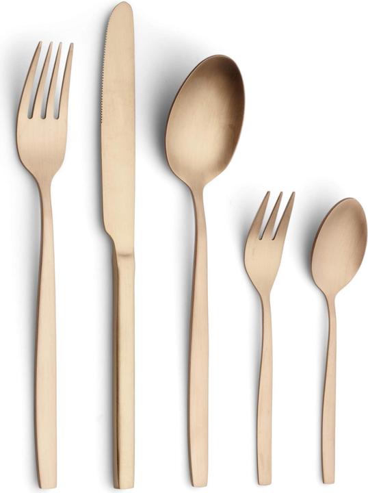 Image du produit Echtwerk Couverts de table Positano Bronze Edition 30 pièces (30 pièce(s), Set de couverts)