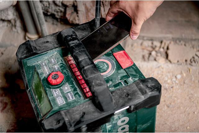 Actual product image Metabo RC 12-18 32W BT DAB+ (FM, DAB+, Bluetooth)