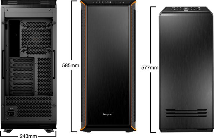 Image du produit be quiet! Dark Base 900 (ATX, Mini-ITX, E-ATX, XL-ATX)