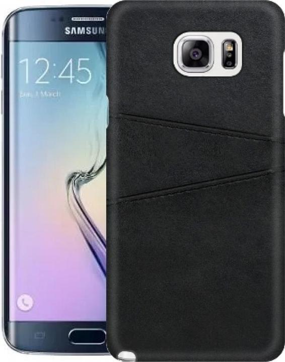 Screenguard Samsung Galaxy S6 Edge CardCaddy Leather Backcase with Card Pockets (Samsung Galaxy S6 Edge)