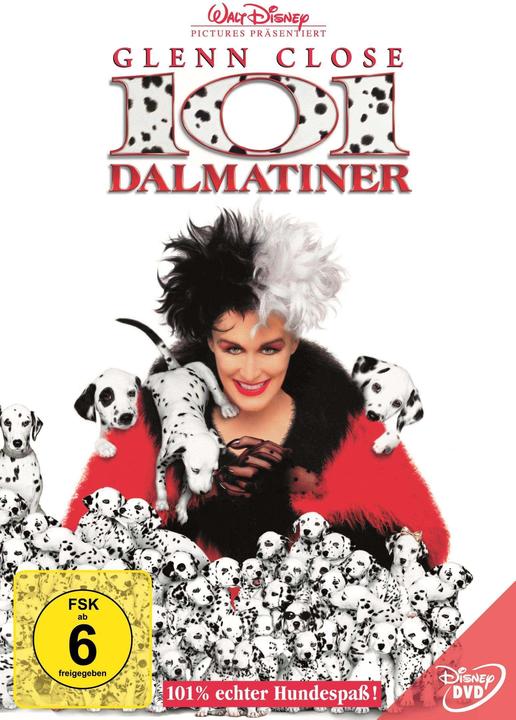 Produktbild 101 Dalmatiner (Realfilm) (DVD, 1996, Türkisch, Englisch, Italienisch, Deutsch)