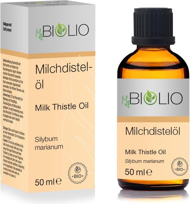 Produktbild MyBiolio Milchdistelöl (Körperöl, 50 ml)