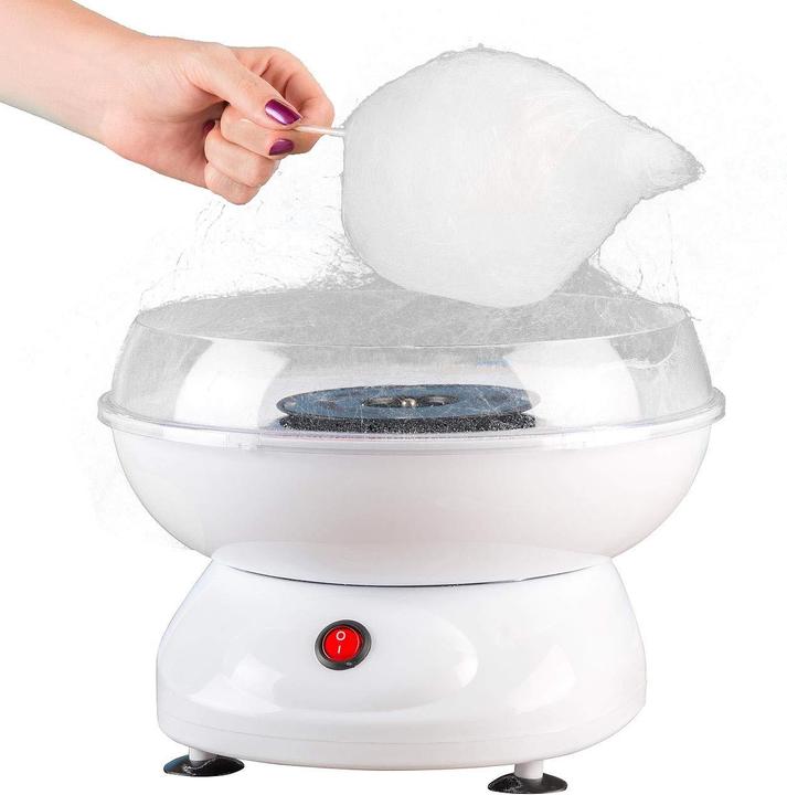 Rosenstein & Söhne Machine à barbe à papa avec accessoires lavables au lave-vaisselle