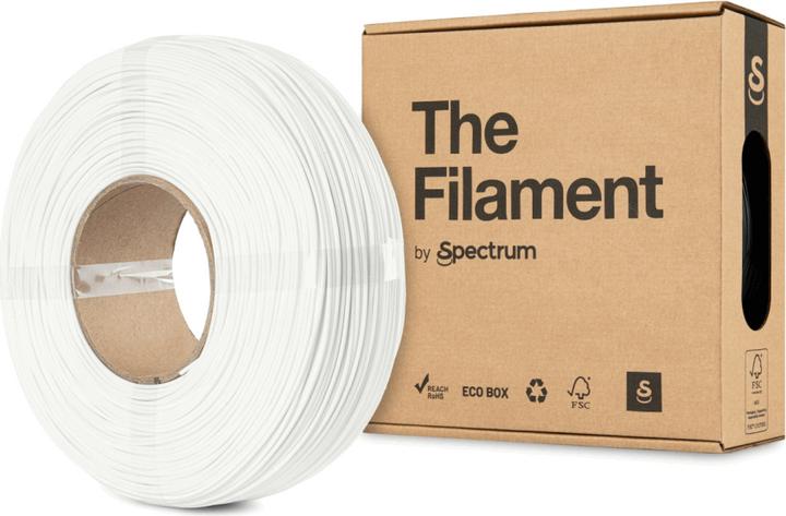 Image du produit The Filament ReFill PLA HS 1.75mm TRAFFIC WHITE 1kg (PLA, 1.75 mm, 1000 g, Blanc)