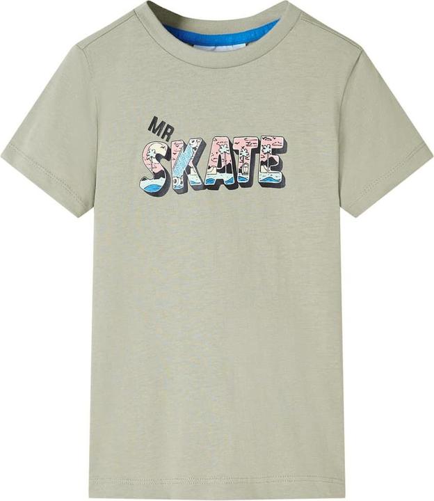 Produktbild VidaXL Kinder-T-Shirt Helles Khaki 116,Material: 100 (116)