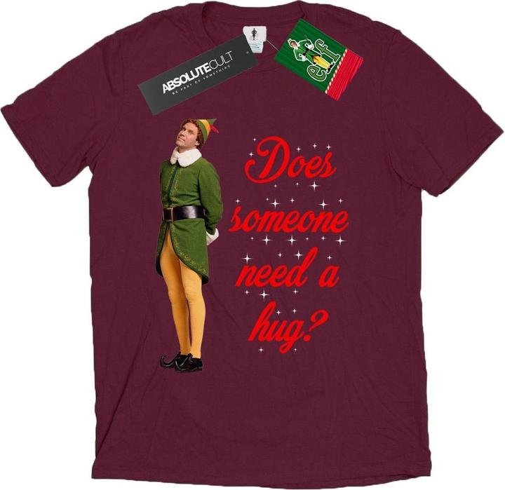 Actual product image Elf Mens Hug Buddy T-Shirt (M)