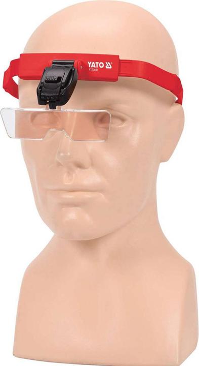 Image du produit Yato Loupe serre-tête professionnelle avec éclairage | grossissement 1x/1,5/2x/2,5x/3,5x