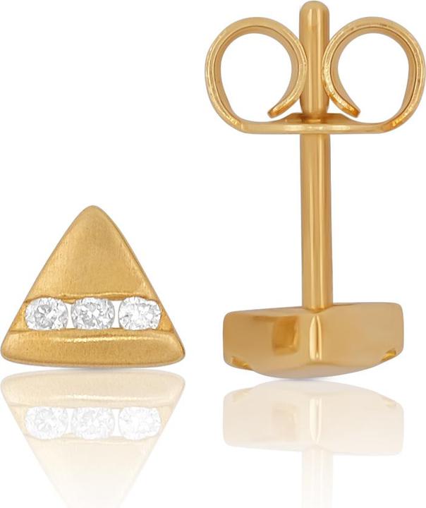 Muau Ohrstecker (750/18K Gelbgold)