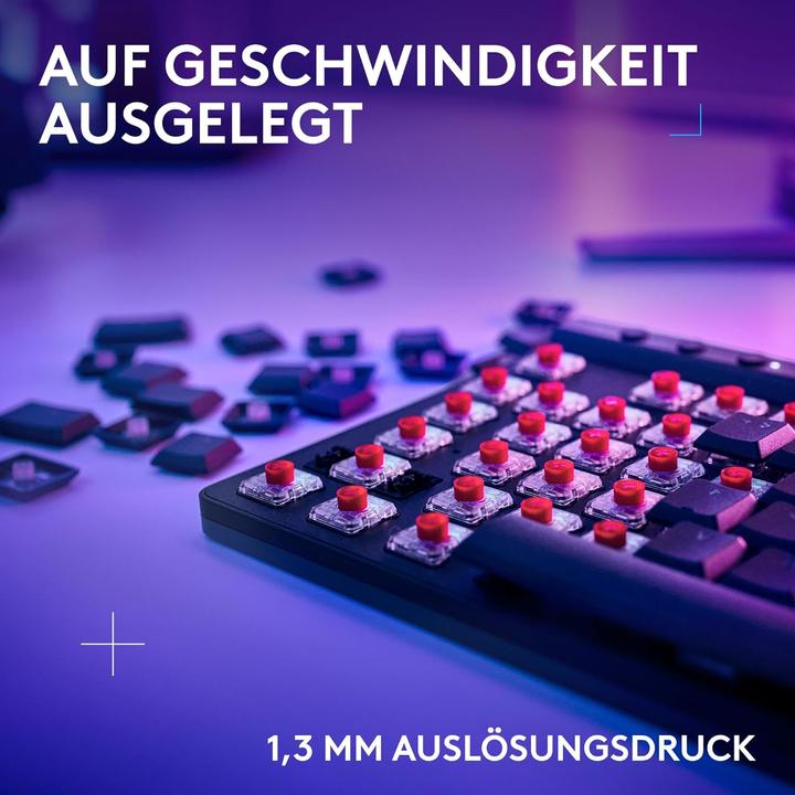 Image du produit Logitech G515 Lightspeed TKL (DE, Sans fil, Filaire)