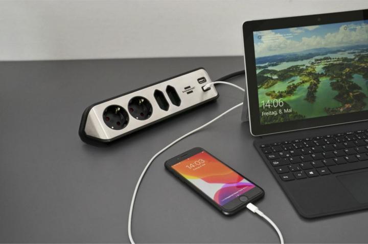Produktbild Brennenstuhl Steckdosenleiste (6 x, USB-A, 2 m)