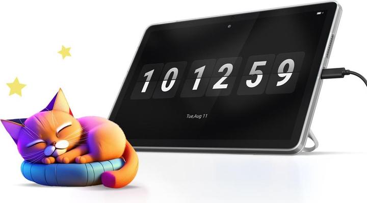 Actual product image Lenovo Tab Mediatek Helio G85 64 GB 25 6 cm (10.1 ) 4 GB LTE Wi-Fi 5 (802.11ac) Android 14 Grey (4G, 10.10", 64 GB, Luna Grey)