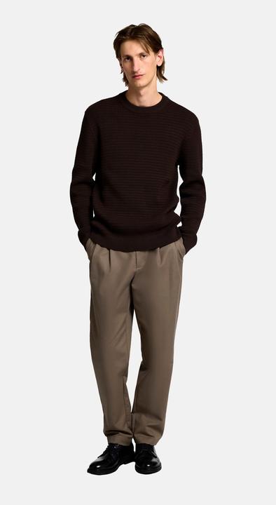 Produktbild Selected Homme Texturierter Pullover mit Rundhalsausschnitt (S)
