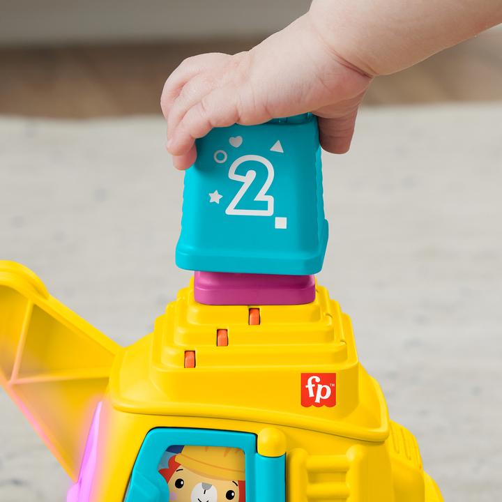 Productafbeelding Fisher-Price Tel- en stapelkraan- (D, F, E)