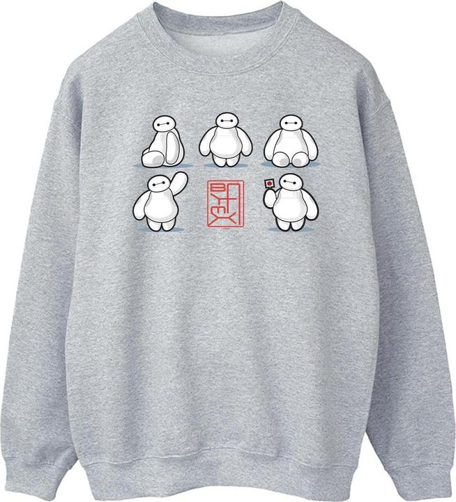 Immagine prodotto Disney Big Hero 6 Baymax Many Poses Felpa Uomo (S)
