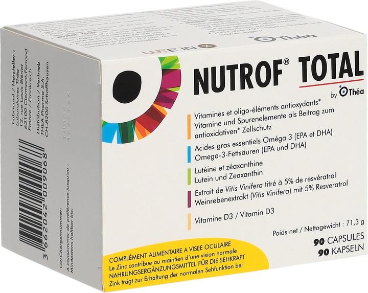 Théa Nutrof Total (90 Stück, Kapseln, 111 g)